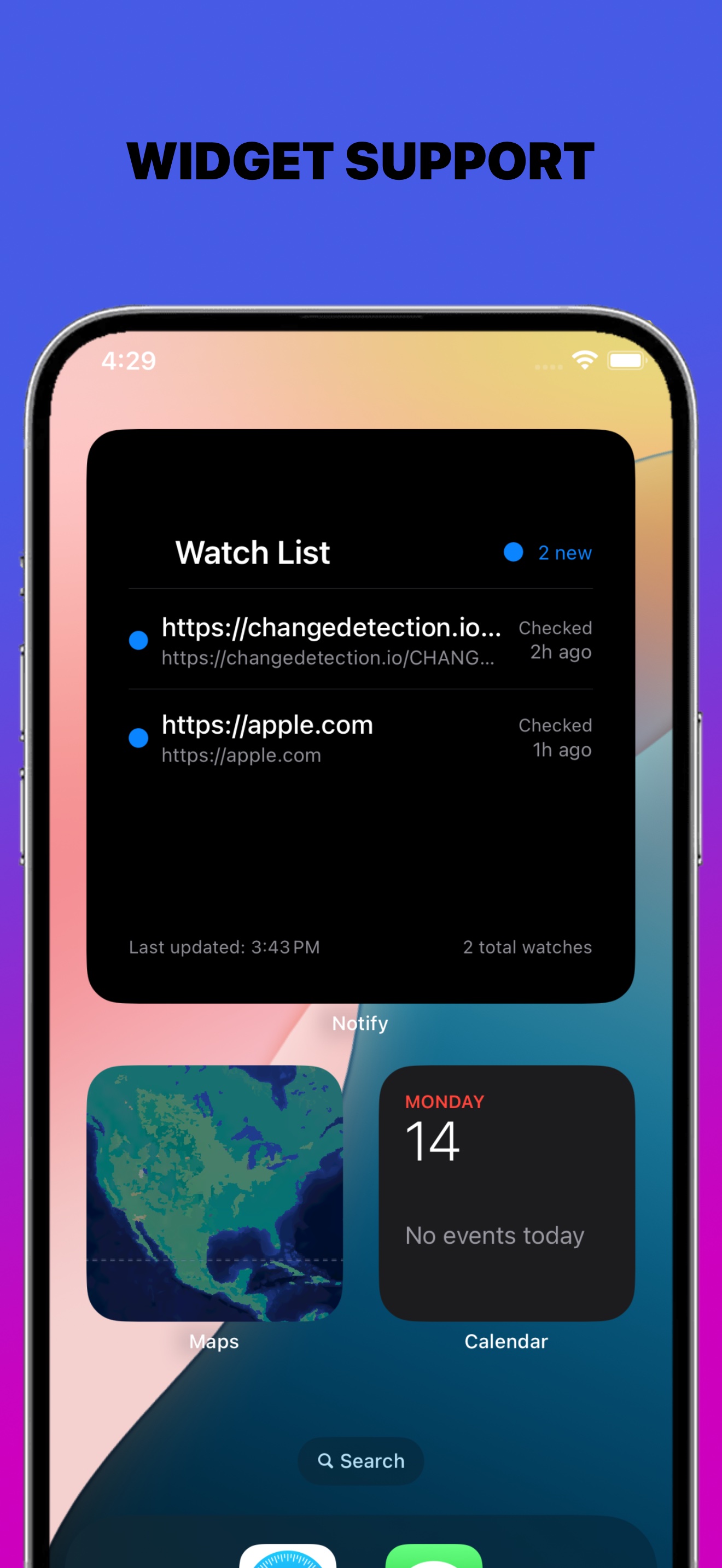 Notify! notifications-only mode